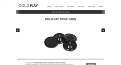 Desktop Screenshot of cold-ray.com